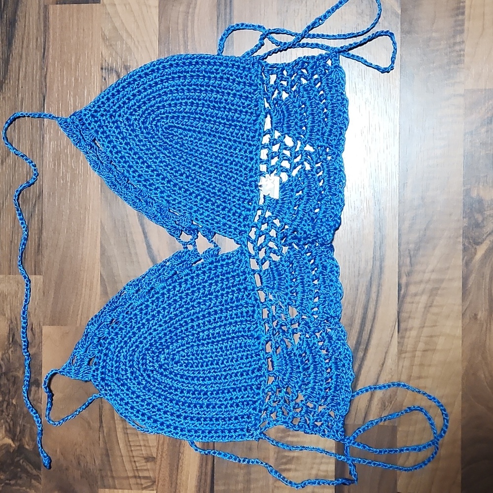 Starter Crochet Backless Top